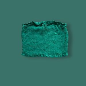 Green tube top